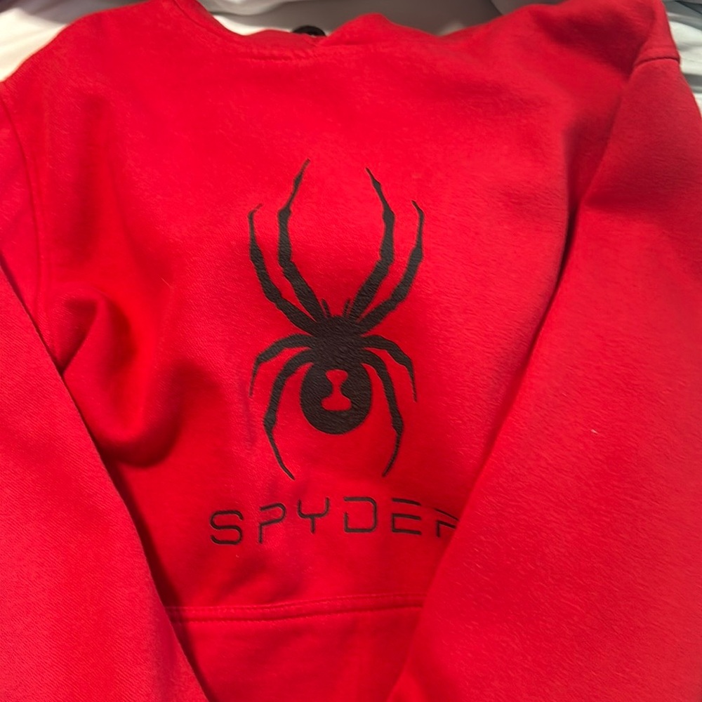 Red spider hoodie